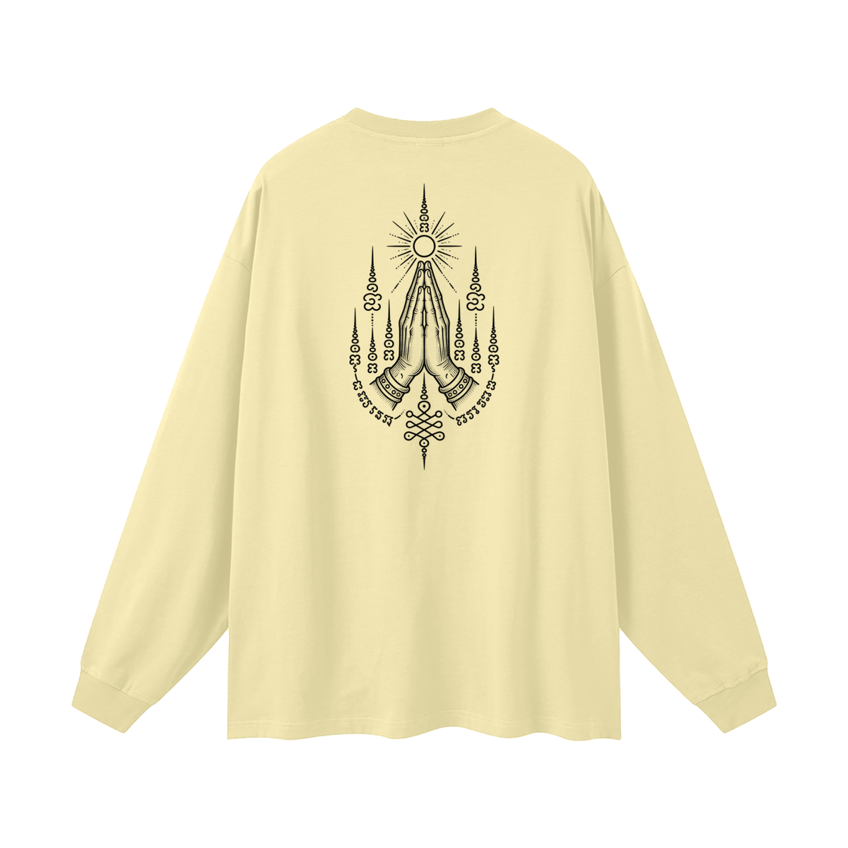Oversized Unisex Long Sleeve T-Shirt