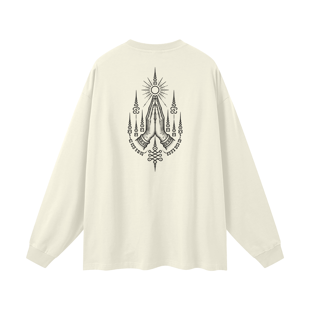 Oversized Unisex Long Sleeve T-Shirt